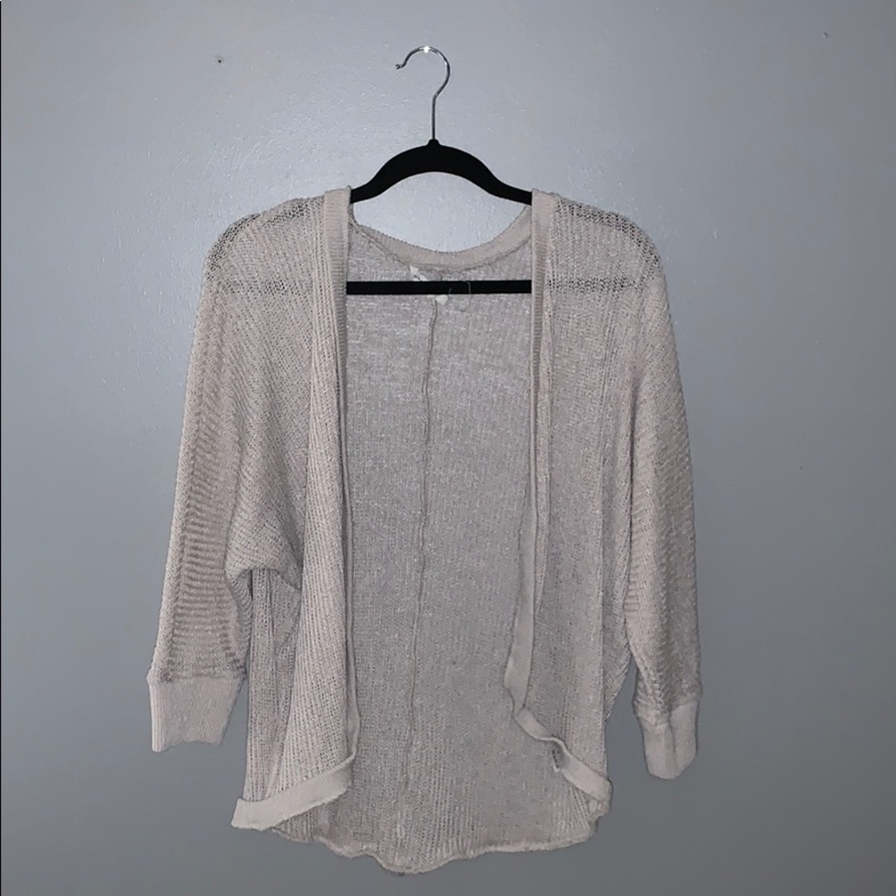 Aeropostale Medium Cream Cardigan